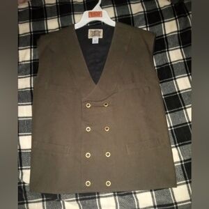 Frontier Classics Old West Style Brown Vest